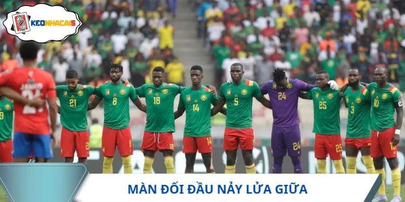 Màn đối đầu nảy lửa giữa Equatorial Guinea vs Cameroon