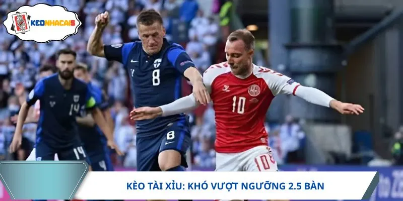 Trận Đan Mạch vs Northern Ireland khả năng dưới 2.5 bàn