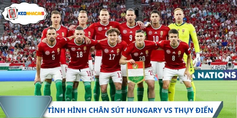 Tình hình các chân sút Hungary vs Thụy Điển