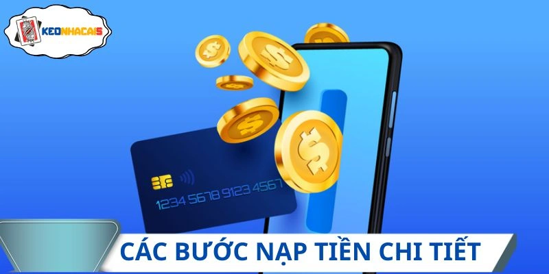 Các bước chi tiết để bắt đầu nạp thêm ngân sách