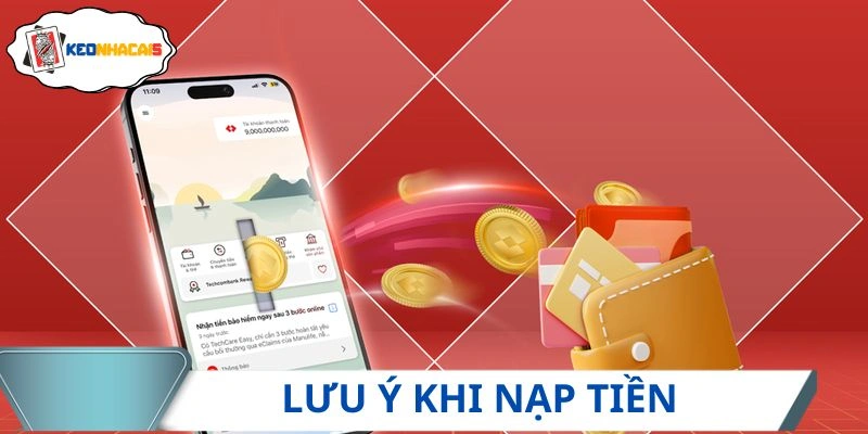 Hướng dẫn nạp tiền cùng các điều cần nắm