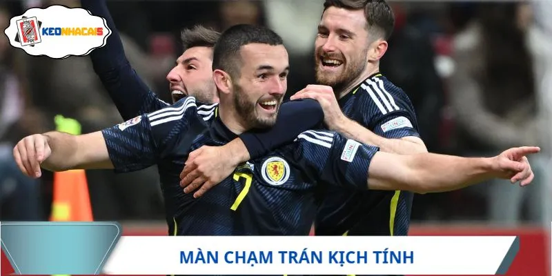 Màn chạm trán kịch tính giữa Scotland vs Iceland