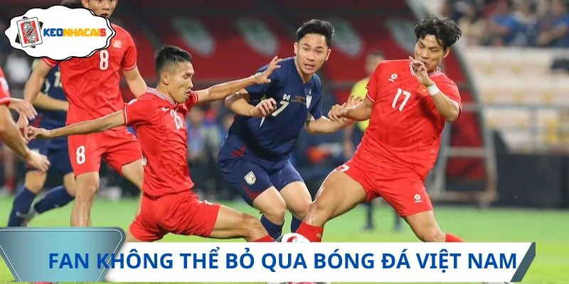 Lý do khiến fan không thể bỏ qua trực tiếp bóng đá Việt Nam