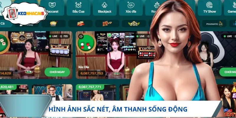 Toàn bộ hạng mục cá cược đều được đầu tư chuyên nghiệp